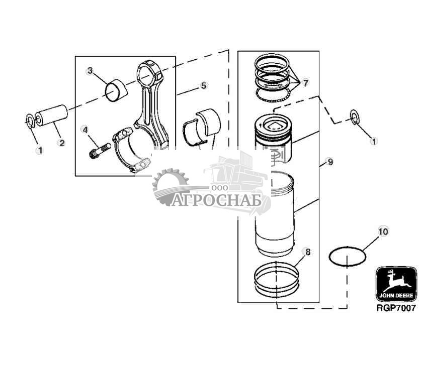 4806 Connecting Rods and Pistons 